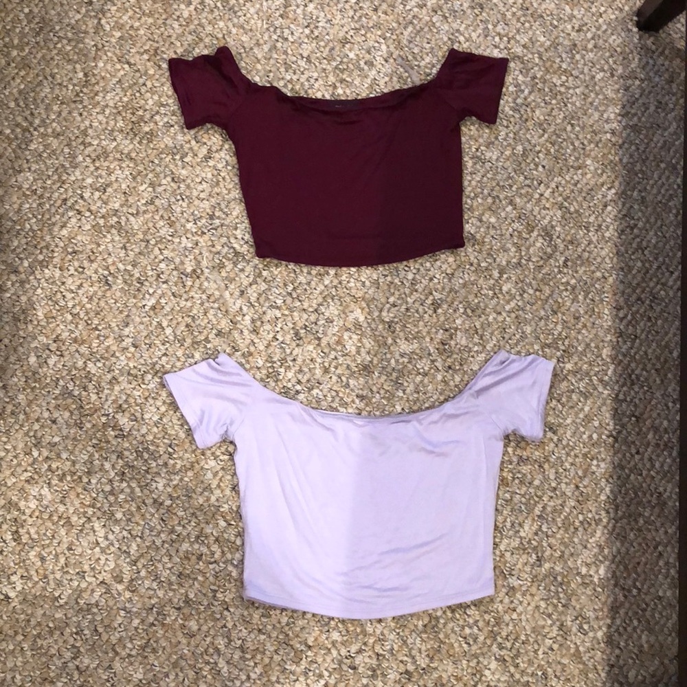 Two crops tops